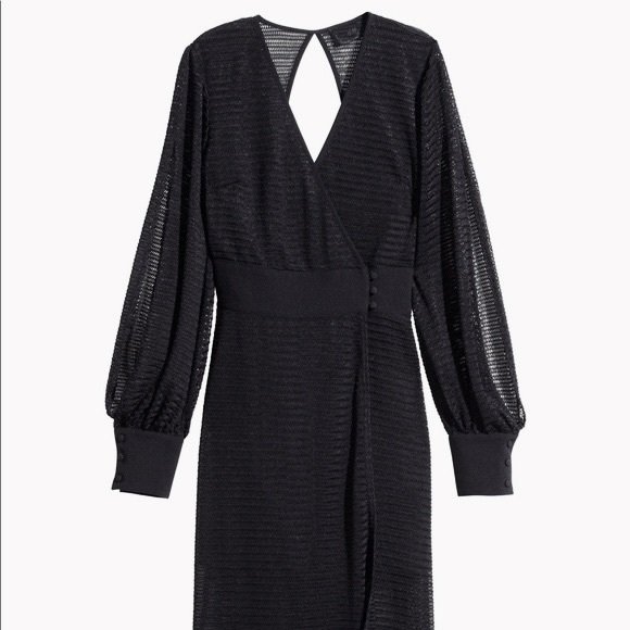 Elegant Long Black H&M Maxi Dress - Picture 2 of 6